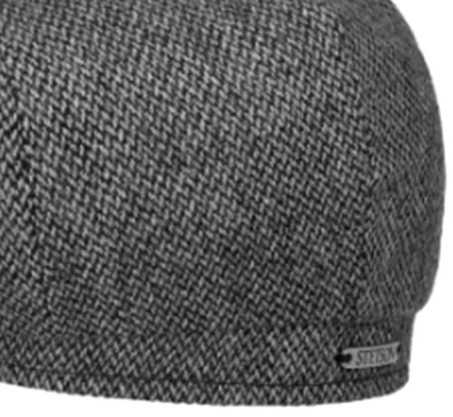 Stetson Hatteras Wool fraaie flatcap kleur grijs 